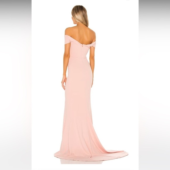 New! Nookie Neptune gown blush pink nwt  17591 - Picture 4 of 15
